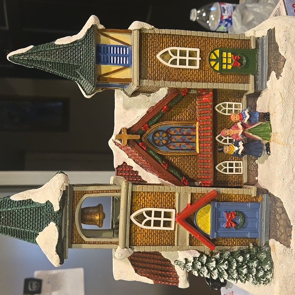 Enchanted Forest Church For Christmas Village